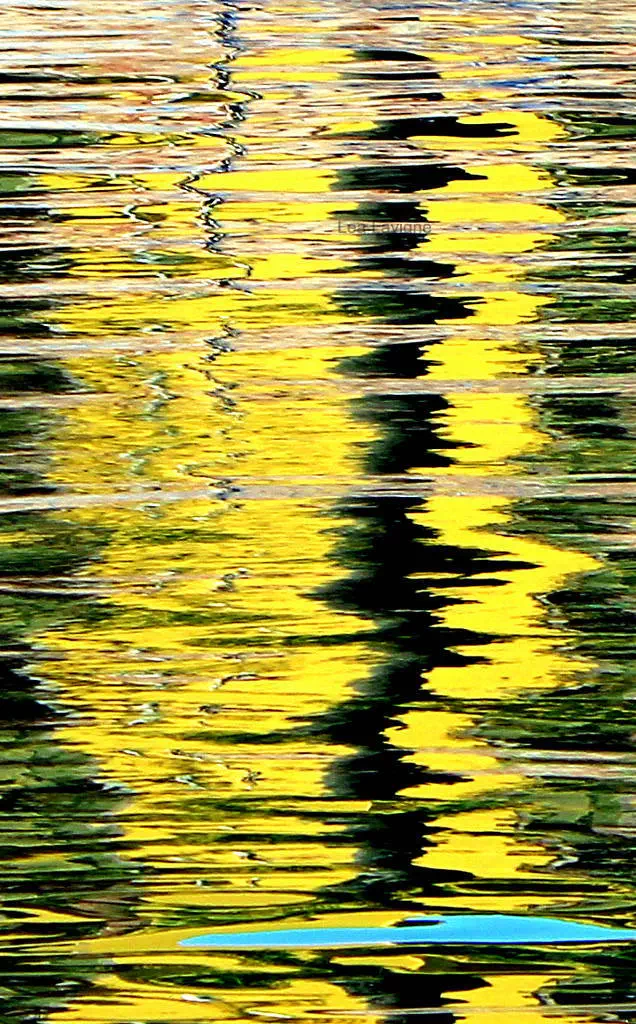 photographie sur l'eau, couleur de l'eau, photographie abstraite reflets